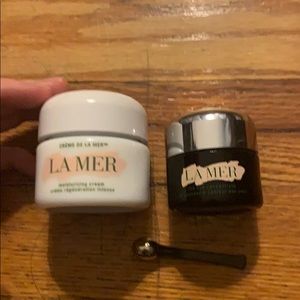 Empty La Met Jars. Perfect for display